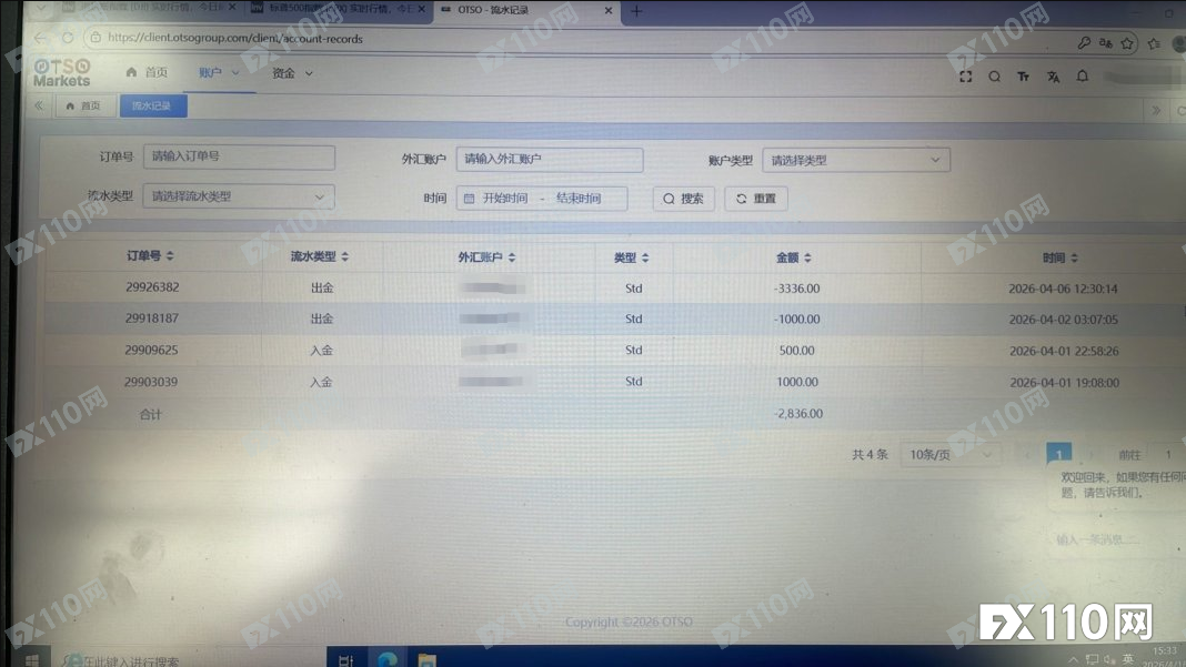 OTSO Markets 出金遇阻！信息不对称成外汇市场最隐蔽镰刀