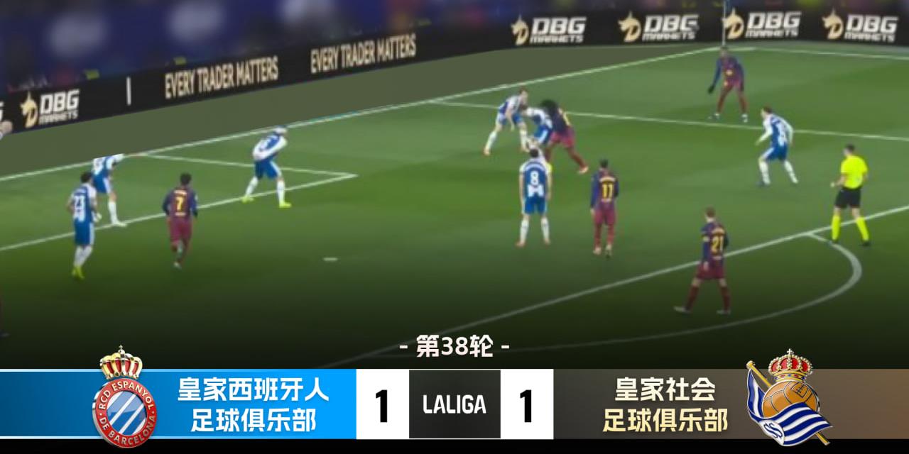 赛后回顾｜2026 西甲第 38 轮：皇家西班牙人主场迎战皇家社会
