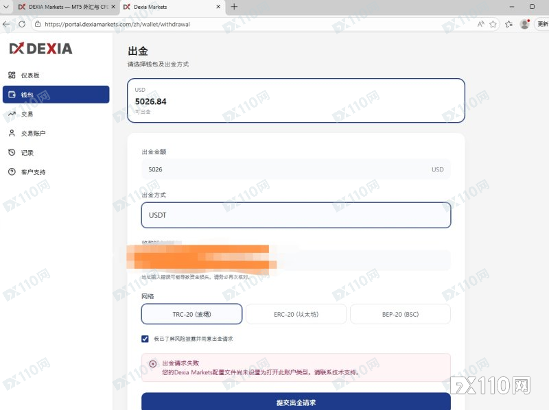 起底新平台DEXIA Markets：6月刚宣布“持牌”，转身就拒付盈利？