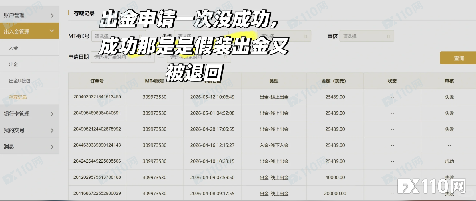 再曝“幽灵亏损单”!亚太金业一月三案,吞噬超70万美金