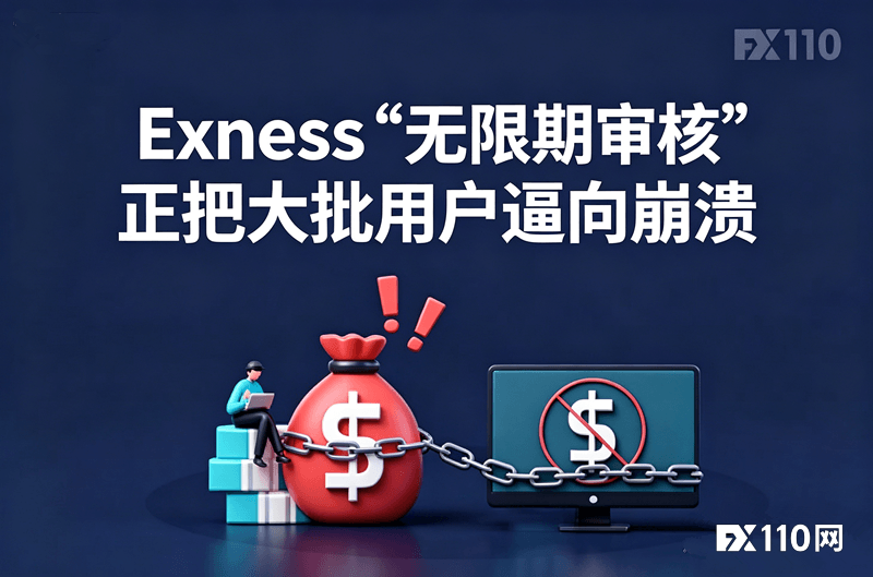 出金即审判！Exness“无限期审核”正把大批用户逼向崩溃