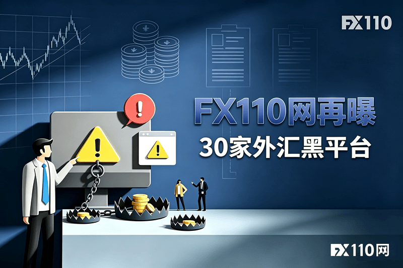 FX110网再曝30家外汇黑平台,监管含糊的千万别碰