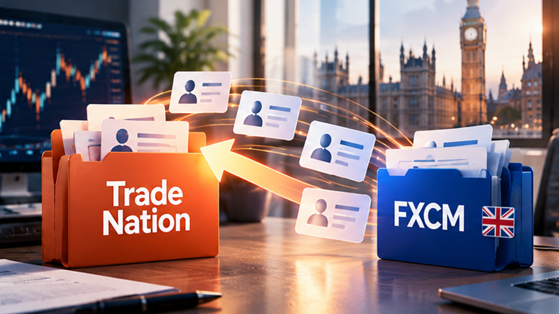 Trade Nation收購FXCM英國客戶賬戶